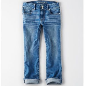 American Eagle Jean Capris